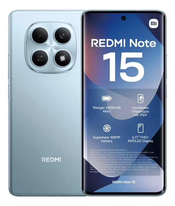 Xiaomi Redmi Note 15 256gb 8gb Global 2026 Verde claro
